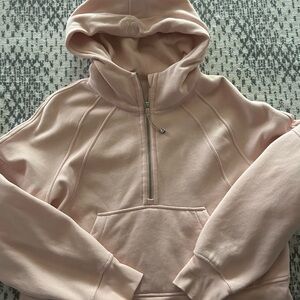 Lululemon oversized half zip scuba